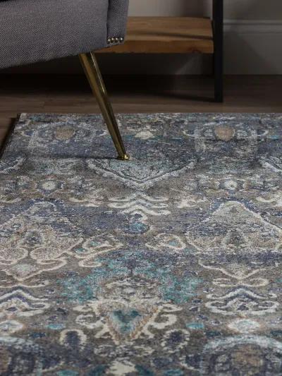 Geneva GV315 Pewter 5'3" x 7'7" Rug