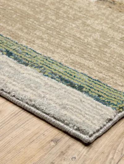 Strada 5'3" x 7'3" Beige Rug