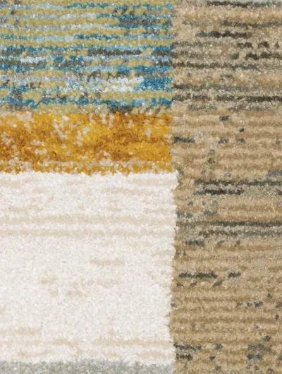 Strada 5'3" x 7'3" Beige Rug