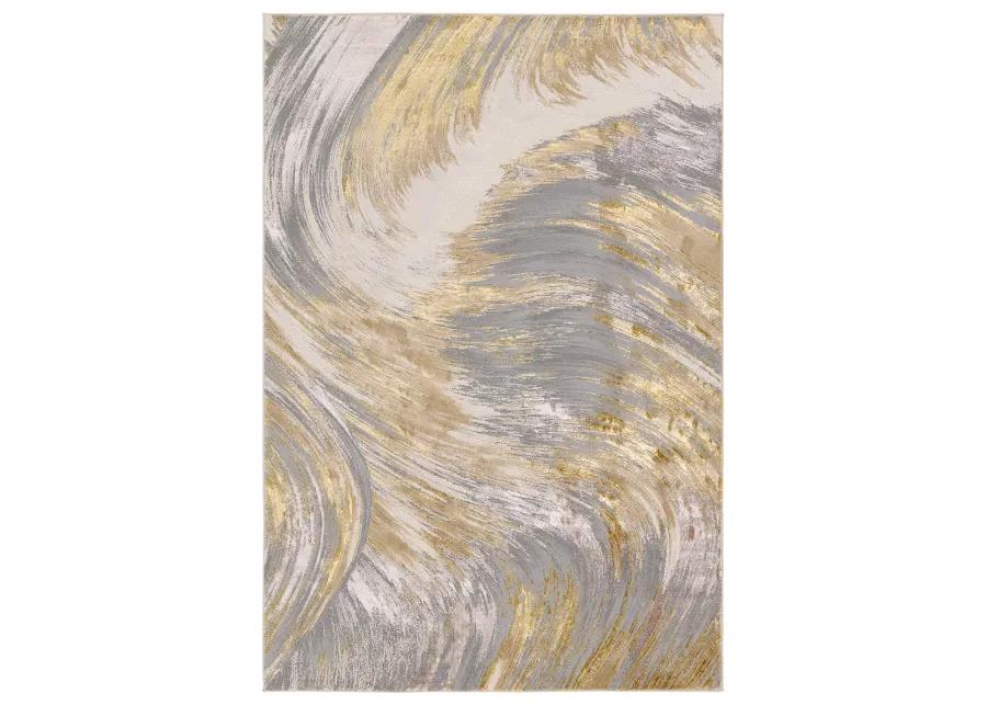 Catalyst Zione Yellow/Gold 6'7" x 9'6" Rug