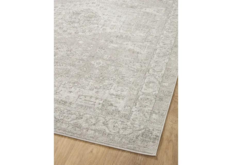 Odette ODT02 Silver/Ivory 6'7" x 9'6" Rug