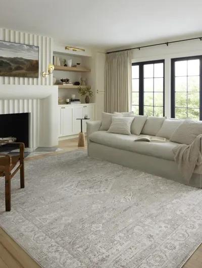 Odette ODT02 Silver/Ivory 6'7" x 9'6" Rug