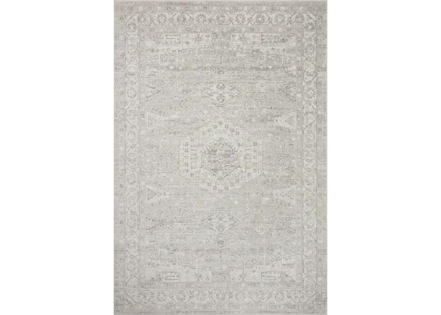 Odette ODT02 Silver/Ivory 6'7" x 9'6" Rug