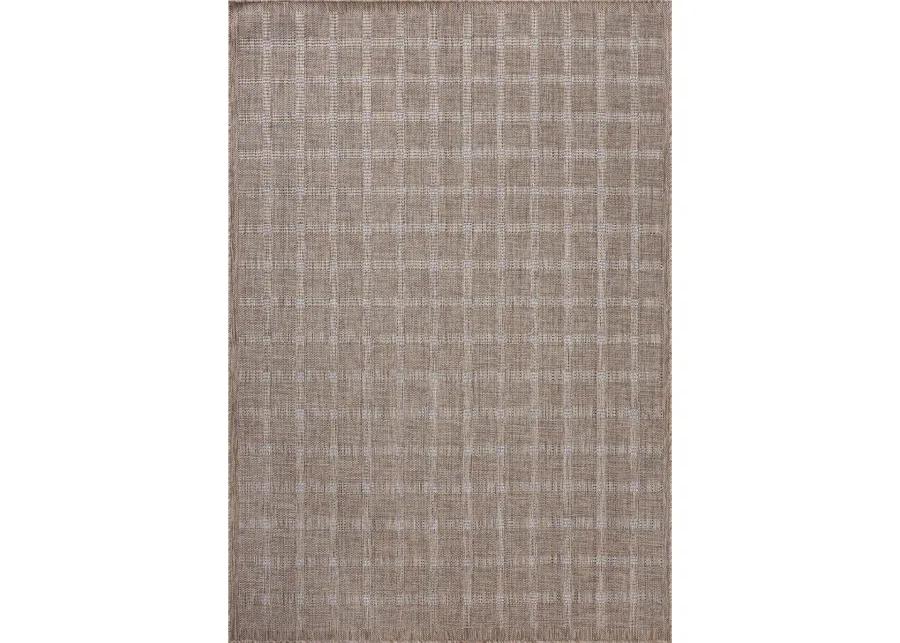 Topanga Natural/Bone 5'3" x 7'6" Area Rug by Amber Lewis x Loloi