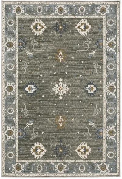 Ellington 6'7" x 9'6" Grey Rug