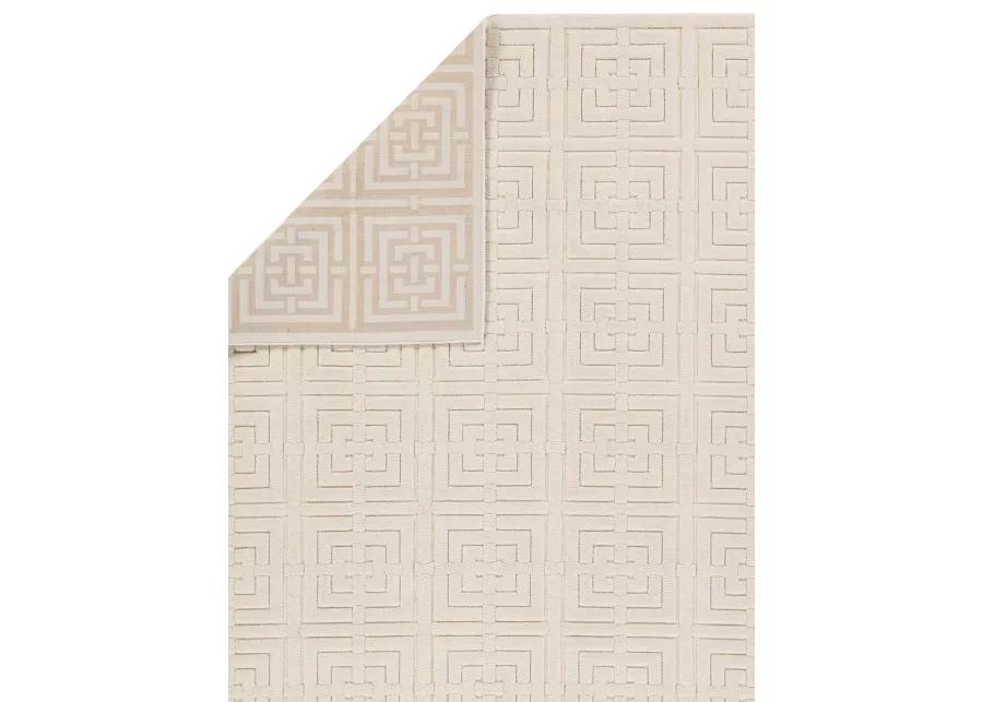 Petros Marvelle White 5'3" x 7'6" Rug