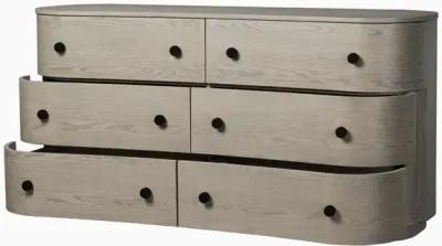 Emery Six Drawer Dresser