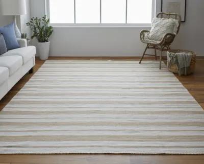 Duprine 0560F Ivory/Taupe/Brown 5' x 8' Rug