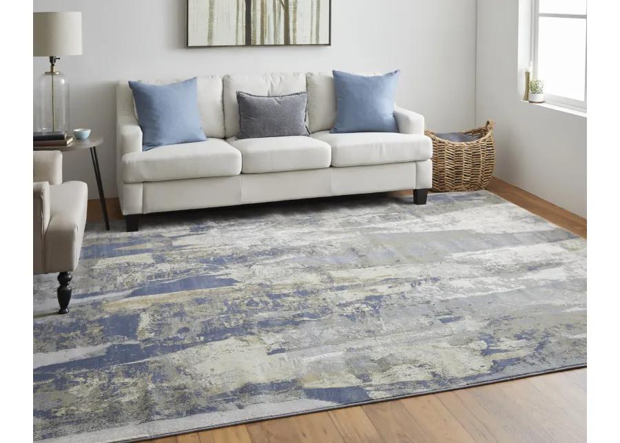 Clio 39K6F Blue/Gray/Tan 12' x 15' Rug