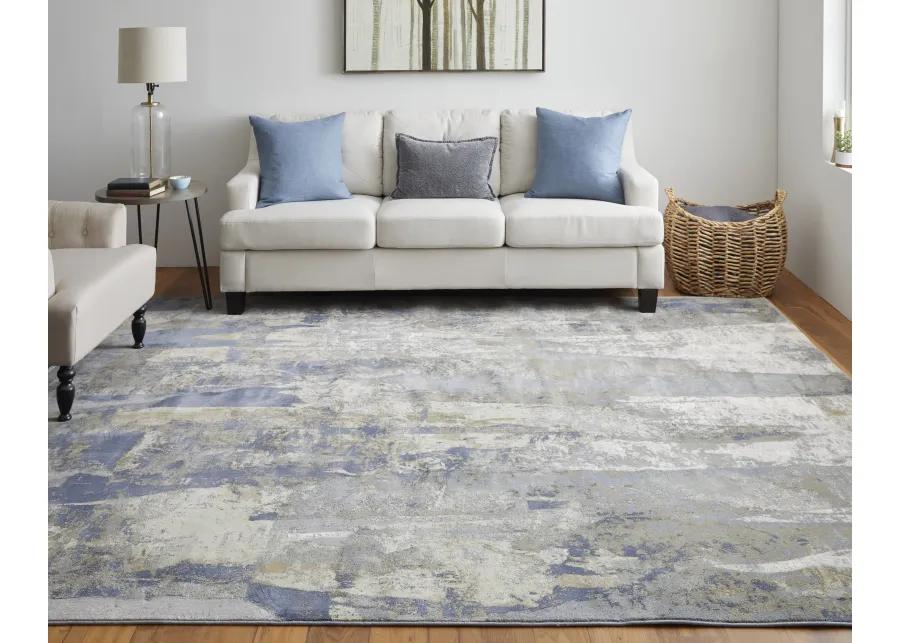 Clio 39K6F Blue/Gray/Tan 12' x 15' Rug