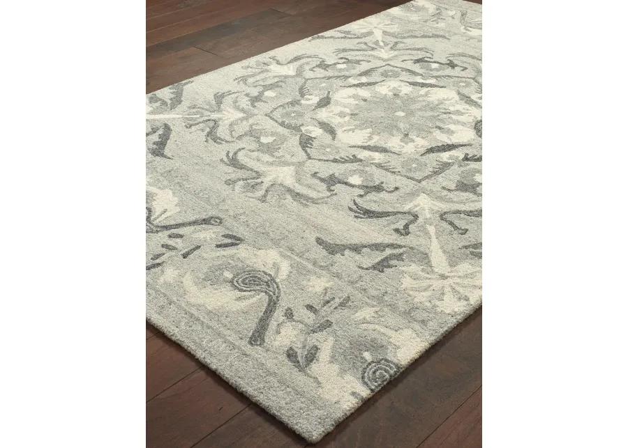 Craft 2'6" x 8' Ash Rug