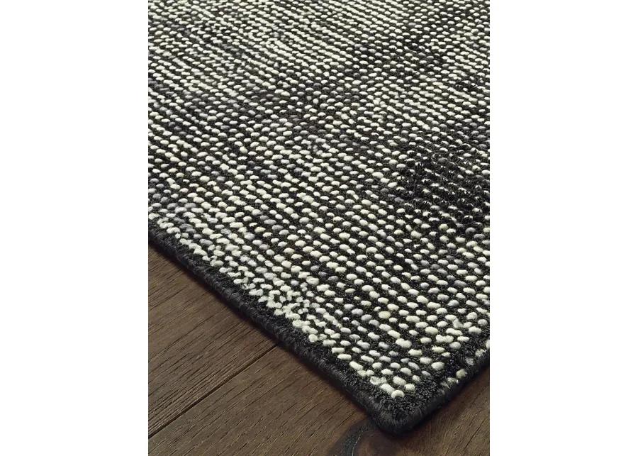 Lucent 6' x 9' Charcoal Rug