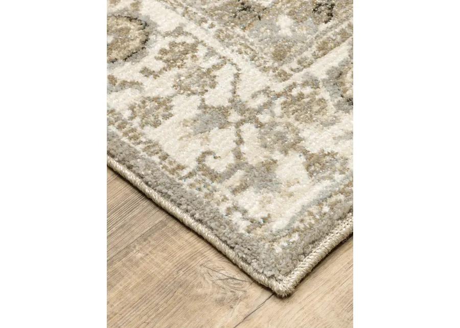 Andorra 8'6" x 11'7" Grey Rug