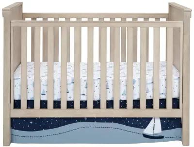 Lambs & Ivy Little Skipper 3-Piece Sailboat Nautical Nursery Crib Bedding Set