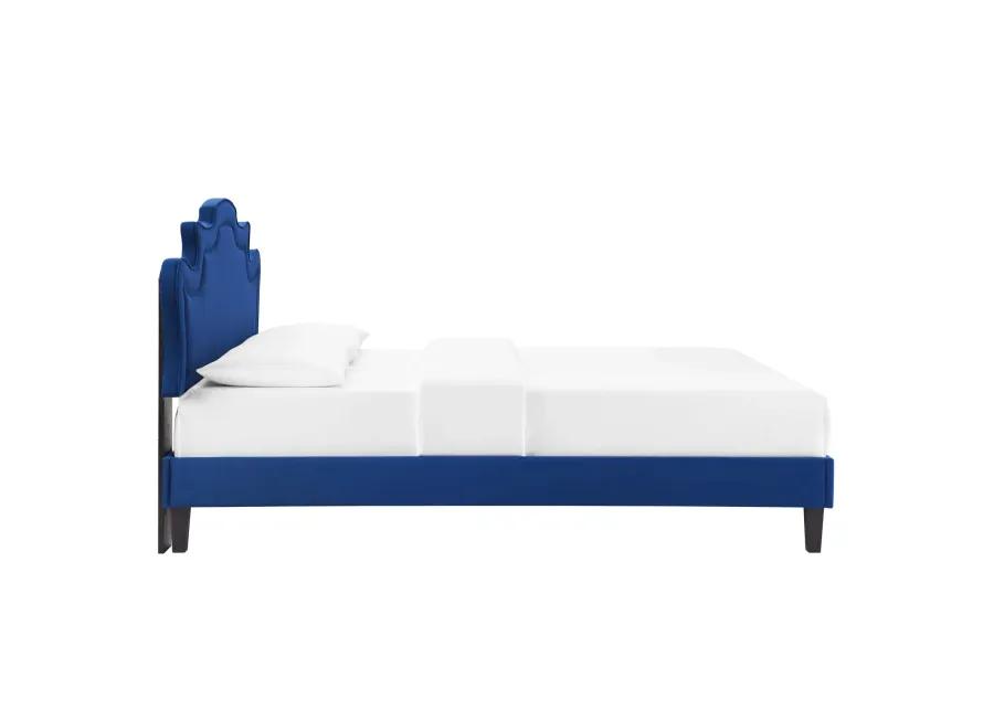 Modway - Neena Performance Velvet King Bed