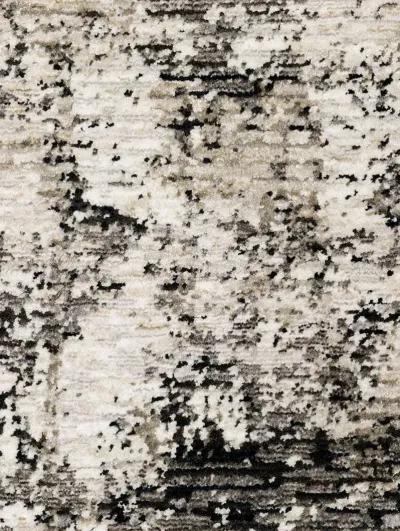 Nebulous 3'3" x 5' Grey/Ivory Rug