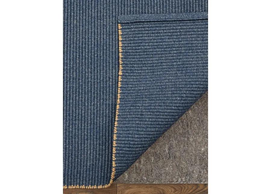 Theo 0827F 4' x 6' Blue/Tan Rug