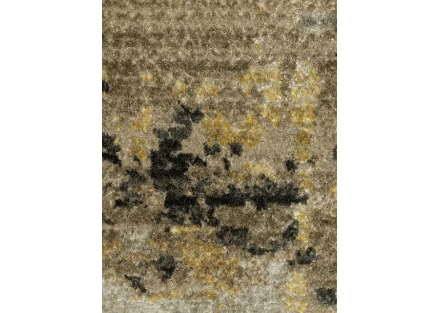 Bauer 9'10" x 12'10" Gold Rug