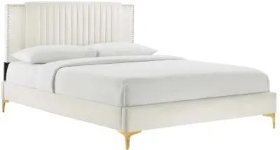 Modway - Zahra Channel Tufted Performance Velvet Full Platform Bed