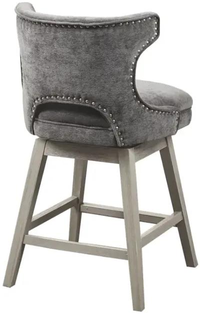 Gracie Mills Paula Transitional Swivel Counter Stool 25.75