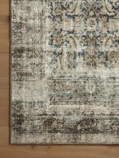 Morgan MOG02 Navy/Sand 5' x 7' Rug