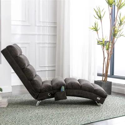 Merax  Linen Massage Chaise Lounge