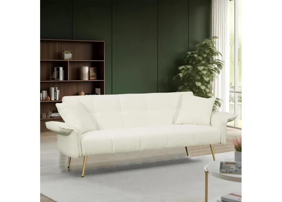 Merax Convertible Sleeper Sofa Bed Futon Loveseat