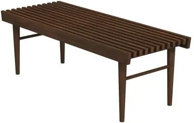 Ashcroft Furniture Co Mia Mid Century Modern Bench