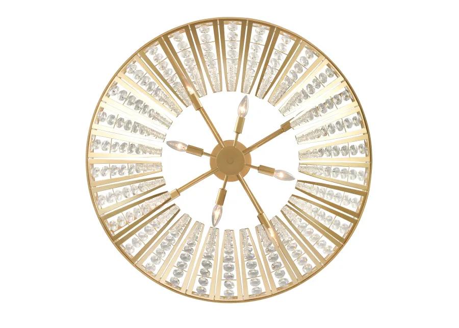 Fantania 36'' Wide 8-Light Chandelier