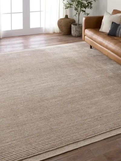 Racka Vayda Brown 3' x 8' Runner Rug