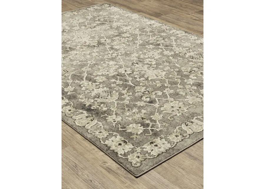 Florence 7'10" x 10'10" Grey Rug