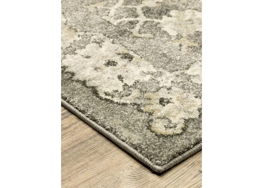 Florence 7'10" x 10'10" Grey Rug