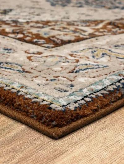 Zephyr Chronos Rust 5' 3" X 7' 10" Rug