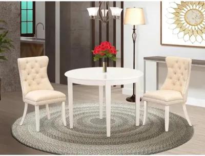 3-PIECE MODERN DINING TABLE SET