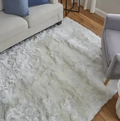 Indochine 4550F White 7'6" x 9'6" Rug