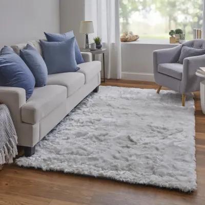 Indochine 4550F White 7'6" x 9'6" Rug