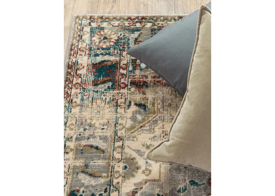 Juliette 6'7" x 9'2" Grey Rug