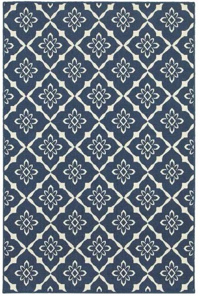 Meridian 1'10" x 2'10" Navy Rug