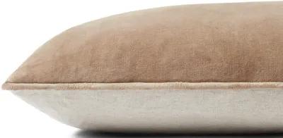 Lydia PMH1153 Taupe/Natural 13''x35'' Cover Only by Magnolia Home by Joanna Gaines x Loloi