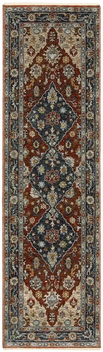 Aberdeen 9'10" x 12'10" Red Rug