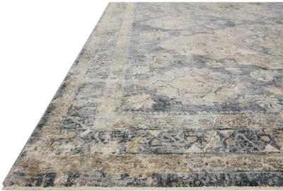 Gaia GAA02 Denim/Taupe 2'6" x 8' Rug