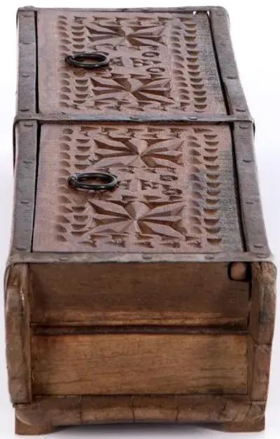 Found Carved Box