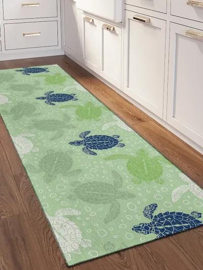 Seabreeze SZ13 Aloe 2'3" x 7'6" Rug