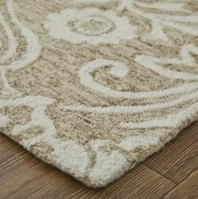 Belfort 8776F Tan/Ivory 5' x 8' Rug