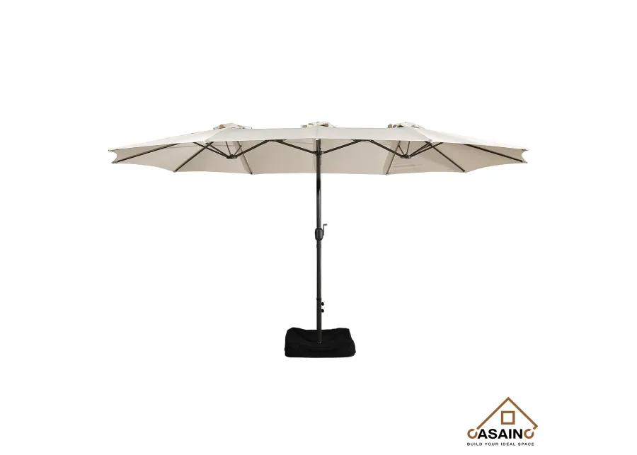 15ft Patio Maket Umbrella with base