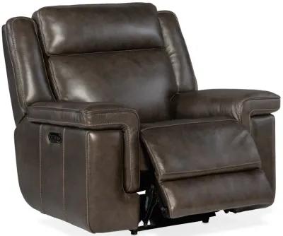 Montel Lay Flat Power Recliner with Power Headrest & Lumbar