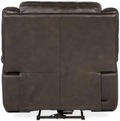 Montel Lay Flat Power Recliner with Power Headrest & Lumbar