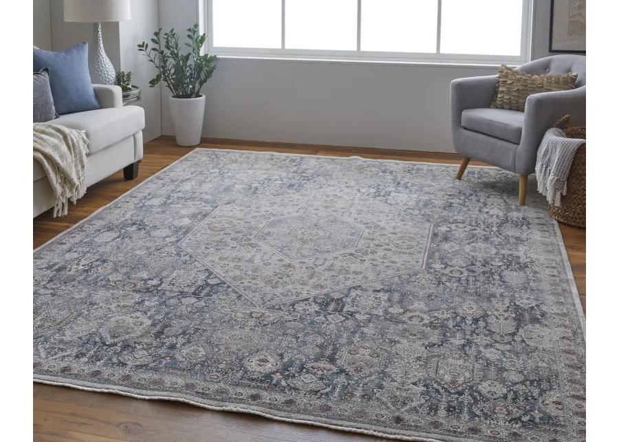 Marquette 39GUF Blue/Ivory 2'8" x 8' Rug