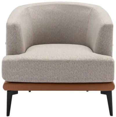 Merax Modern  Barrel Chair Upholstered Accent Chair