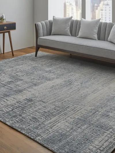 Eastfield 69AIF 2' x 3' Blue/Ivory/Gray Rug